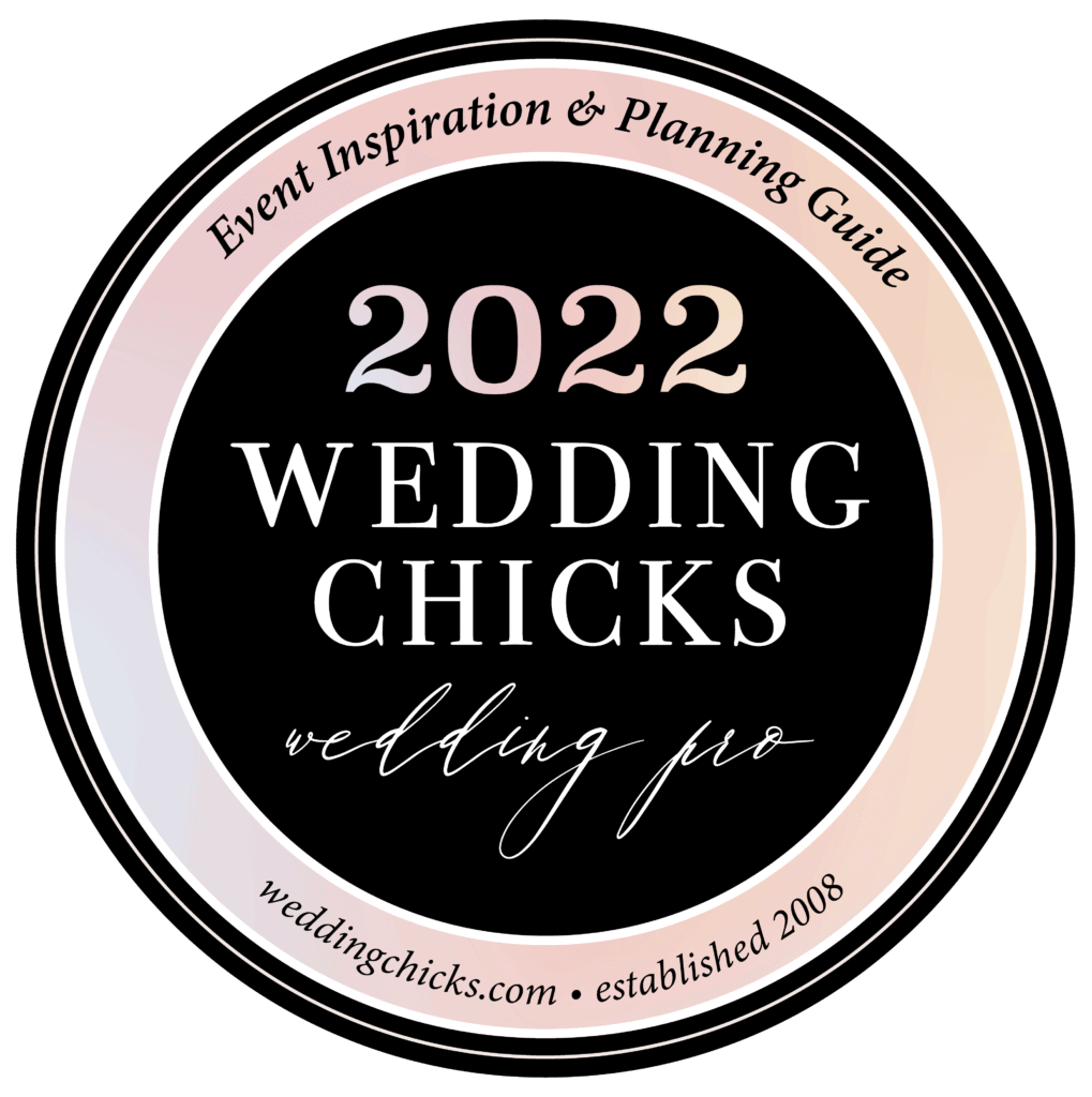 Wedding Photography and Elopement Photography, Wedding Chicks 2022 logo