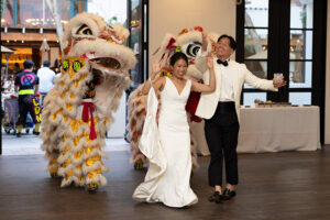 lion dance wedding photography