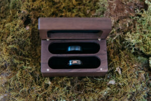 lord of the rings inspired wedding, wedding rings, wedding photography